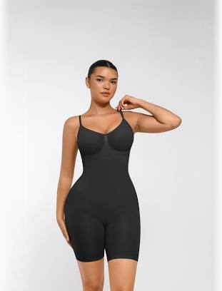 Body Gainant Pour le Ventre, Short Anti-Frottements, Amincissant la Taille