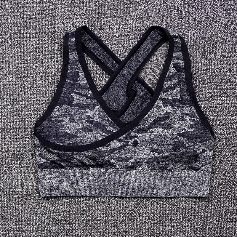 Tie Dyeing Seamless Yoga Set Two Piece Set Women Sports Bra Top High Waist Yoga Pants Workout Leggings Sexy Back Gym Clothing