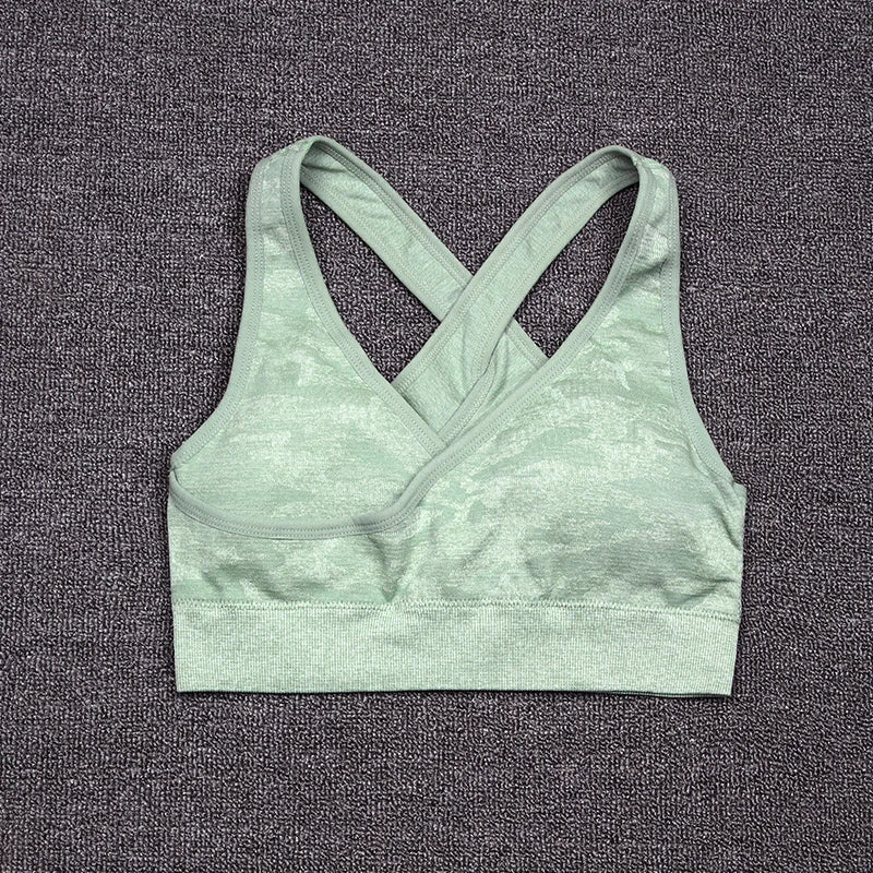 Tie Dyeing Seamless Yoga Set Two Piece Set Women Sports Bra Top High Waist Yoga Pants Workout Leggings Sexy Back Gym Clothing