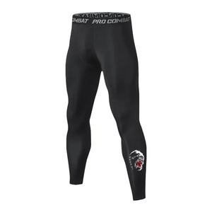 Men's Compression Pants Athletic Leggings Base Layer Bottoms Male Running Workout Sports  Basketball Tights