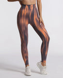 Women Tie dyed Gym Scrunch Shorts High Waist Seamless Legging Sports Yoga Leggins Elastic Pants Nylon Training Workout Tights