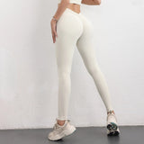 Sexy V Butt Seamless Leggings High Waist Yoga Pants Women Fitness Workout Gym Scrunch Botty Push Up Legging Female Sports Tights