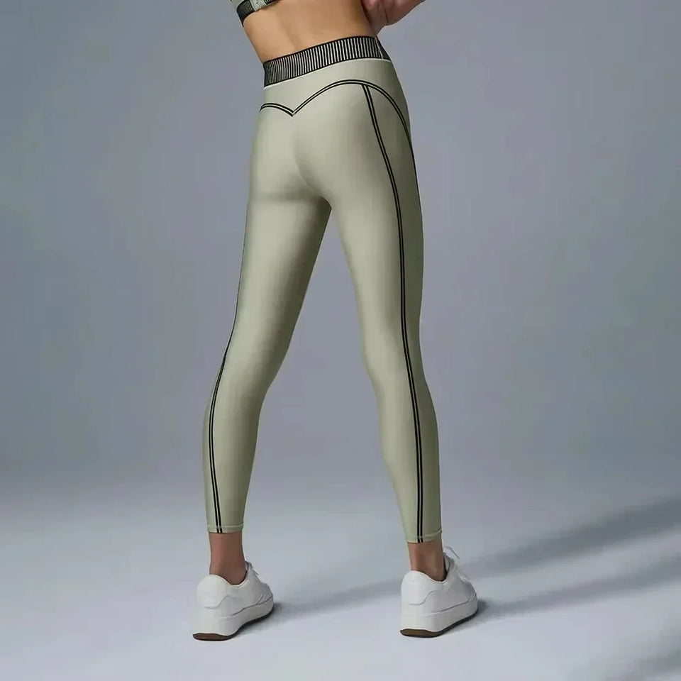 AL Yoga bra gym set leggings 7/8 breasted smooth and comfortable sports bra tight fitting workout setworkout clothes for women