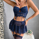 3 Piece Bra Set Sexy lingerie Erotic lingerie Hot lingerie Lace lingerie