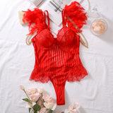 Bilizna Sexy Outfit Women Clothes Women's Pajamas Set Garter Fancy Underwear for Sekca Ensemble Lingeries Femmes Bra & Corset Vs