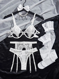 Sexy Lingerie Woman Lace Transparent Underwear Brief And Panty Sets Bra Kit Push Up Breves Sets Erotic lingerie Sexy Bras Sets