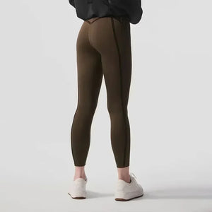 AL Yoga bra gym set leggings 7/8 breasted smooth and comfortable sports bra tight fitting workout setworkout clothes for women