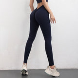 Sexy V Butt Seamless Leggings High Waist Yoga Pants Women Fitness Workout Gym Scrunch Botty Push Up Legging Female Sports Tights