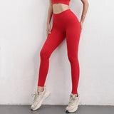 Sexy V Butt Seamless Leggings High Waist Yoga Pants Women Fitness Workout Gym Scrunch Botty Push Up Legging Female Sports Tights