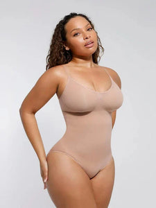 Bodysuit Sculptant beige – Silhouette Parfaite & Confort Absolu